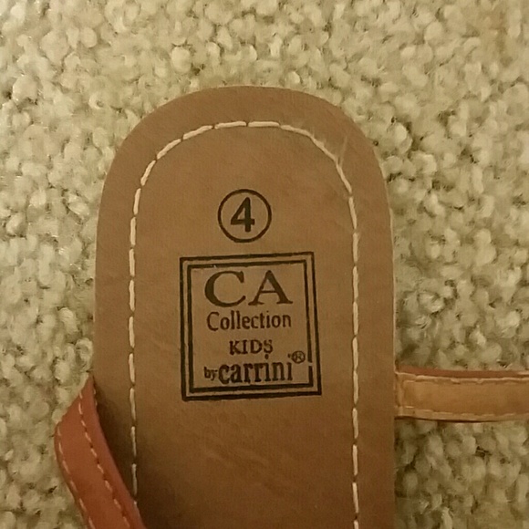🚫DONATED🚫 Cognac Sandals - Picture 2 of 3